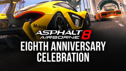 New UI, Customizable Avatars, and More Part Of Asphalt 8: Airborne’s Eighth Anniversary Update