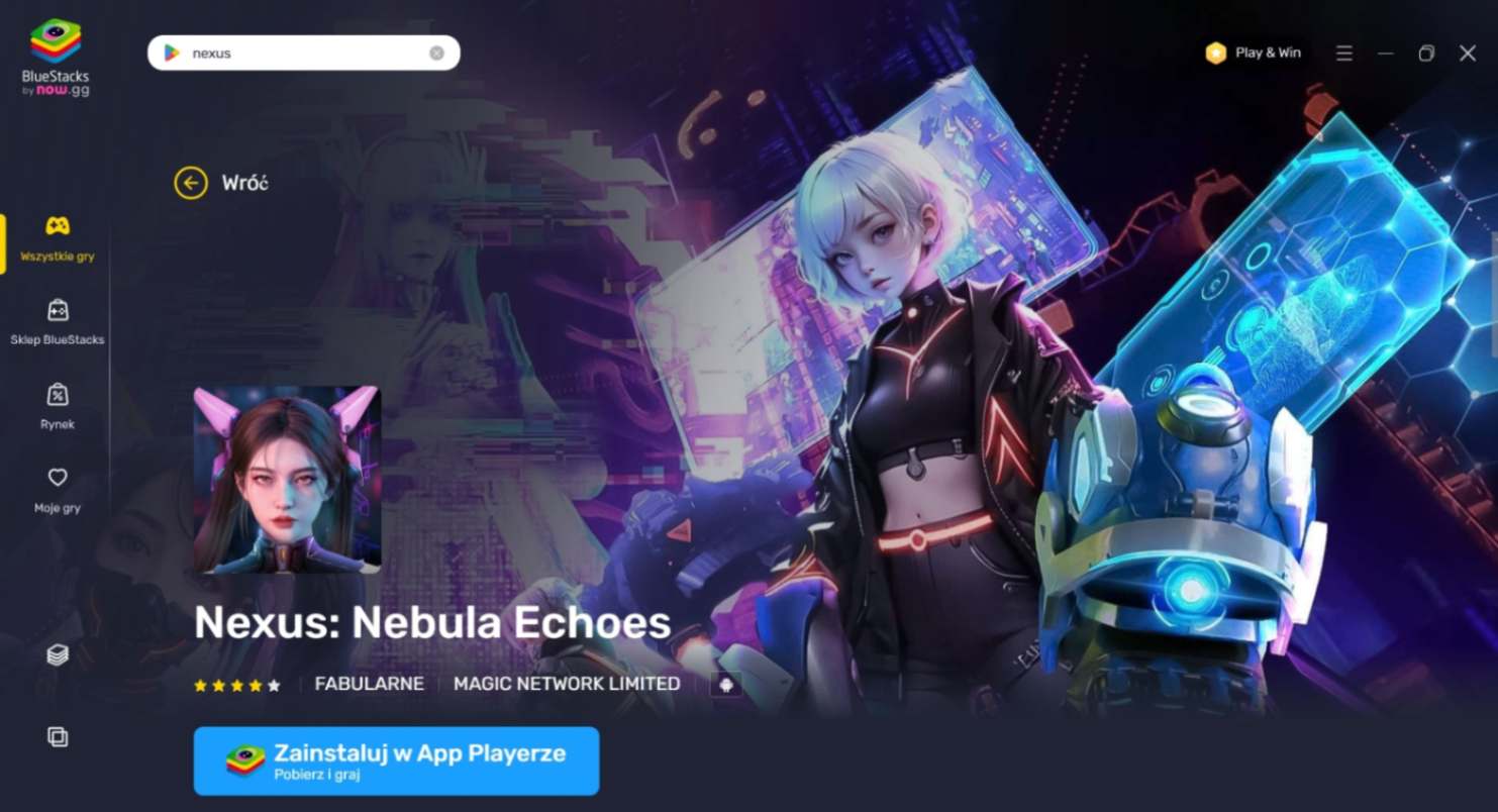 Jak grać w Nexus: Nebula Echoes na PC z BlueStacks