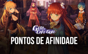 Aumente pontos de afinidade com personagens de Girl Cafe Gun e desbloqueie atributos exclusivos