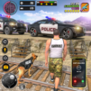US Police Dog City Crime Chase