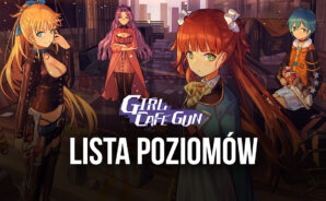 Girl Cafe Gun lista poziomów i postacie