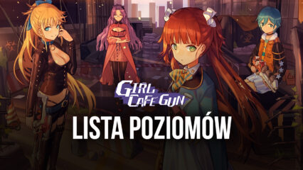 Girl Cafe Gun lista poziomów i postacie