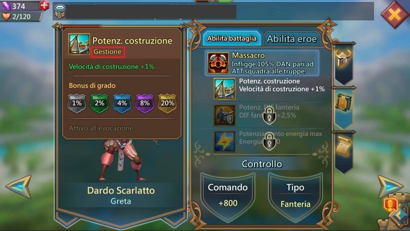 Guida agli Eroi di Lords Mobile (Free e Shop)