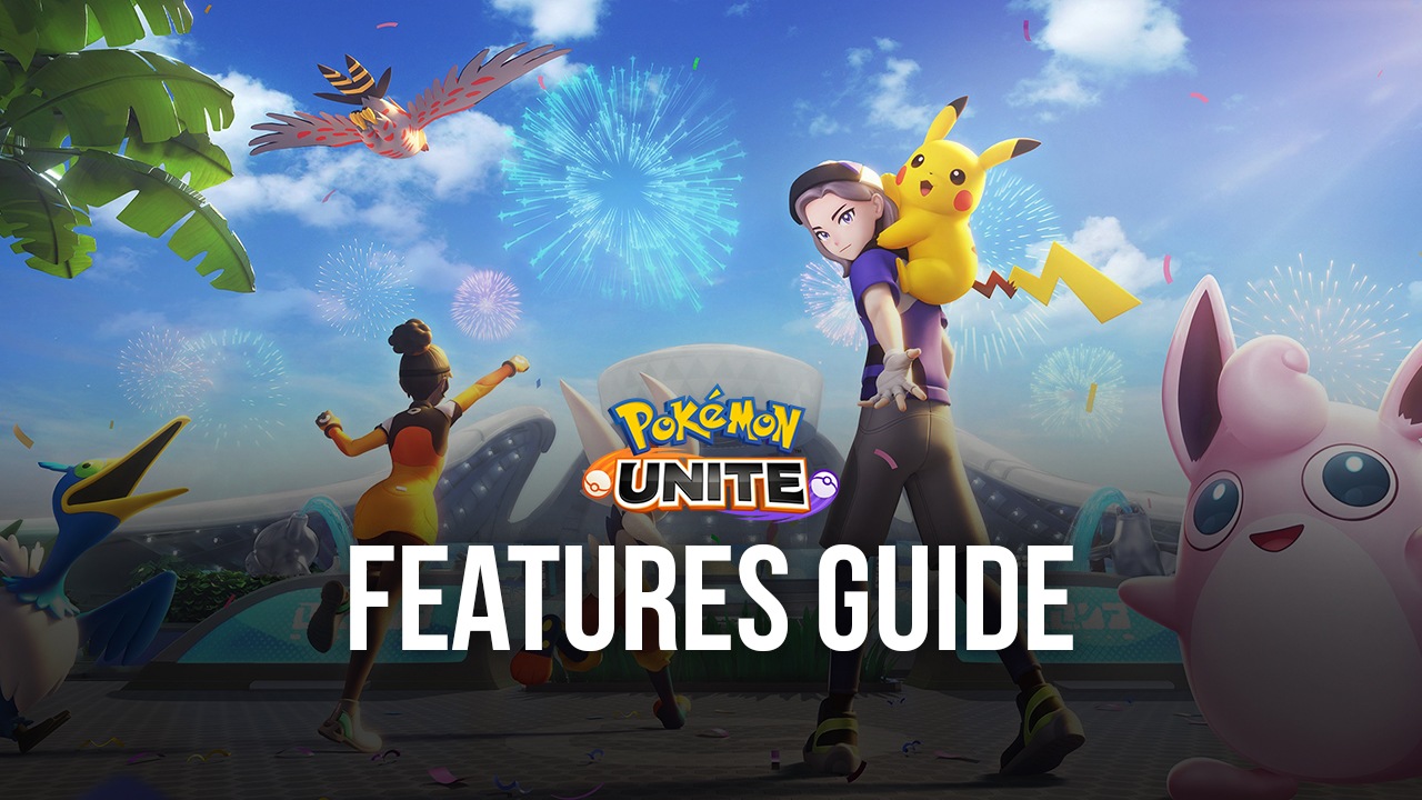 Baixe Pokémon UNITE no PC com MEmu