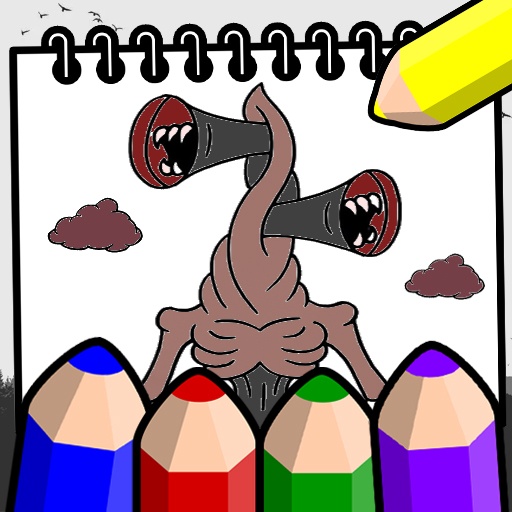 Cabeza de Sirena para Colorear