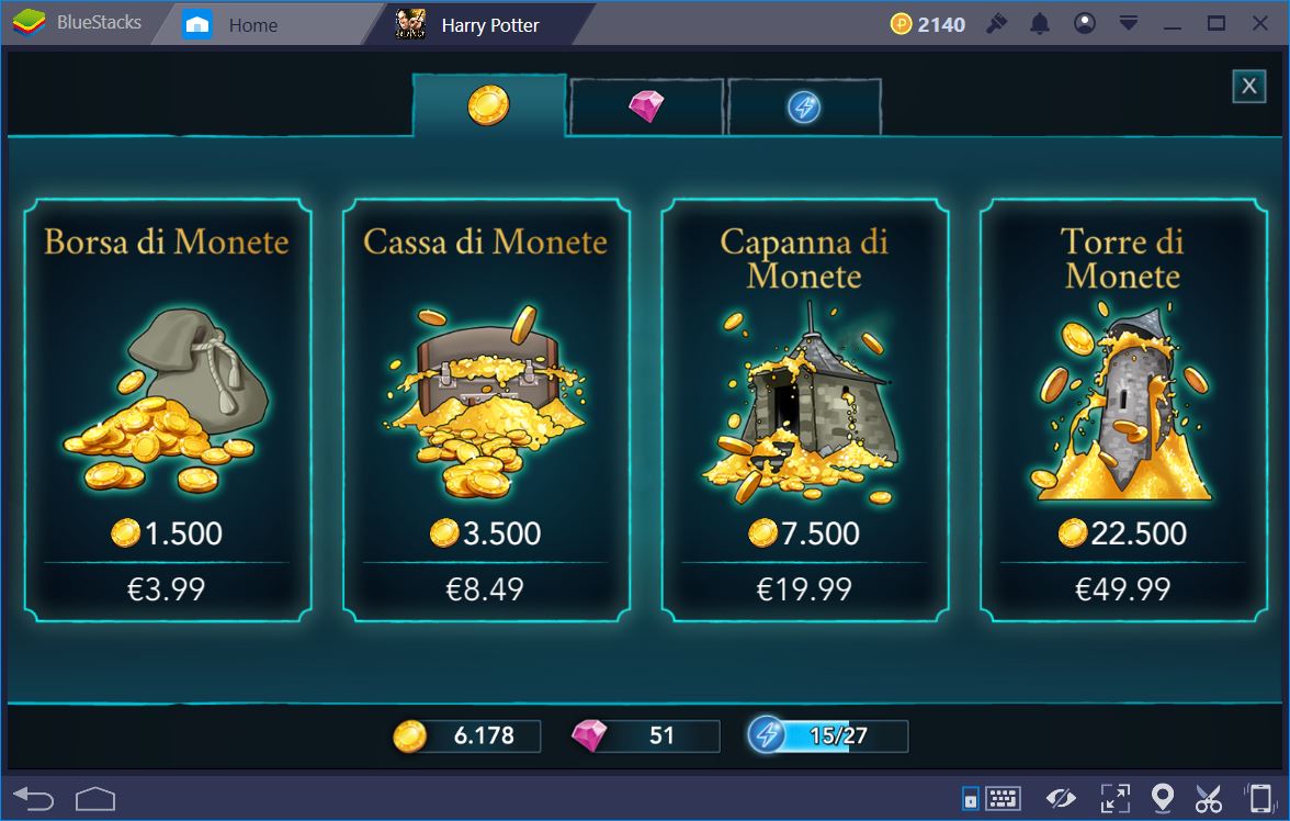 Harry Potter Hogwarts Mystery: Guida alle Gemme e Monete