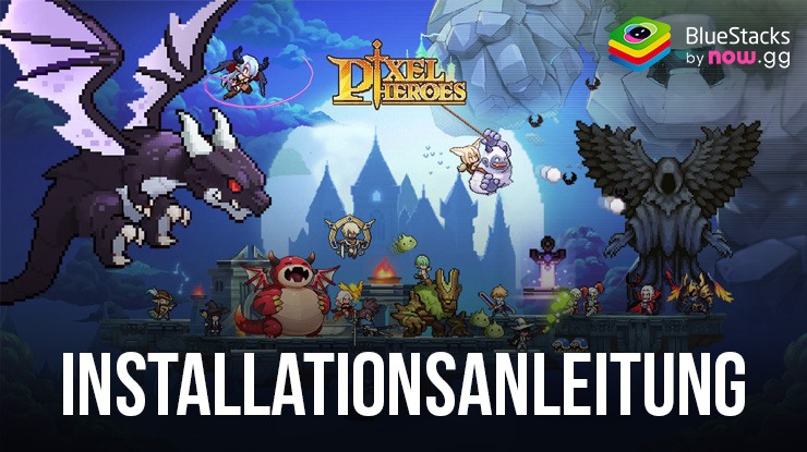 Wie man Pixel Heroes: Tales of Emond auf dem PC mit BlueStacks spielt