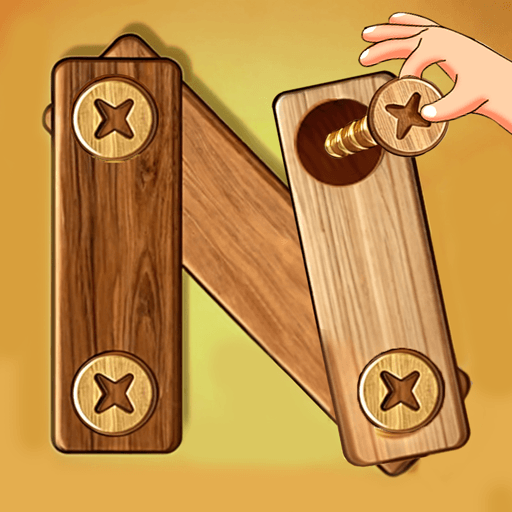 Wood Nuts & Bolts: パズル ゲーム