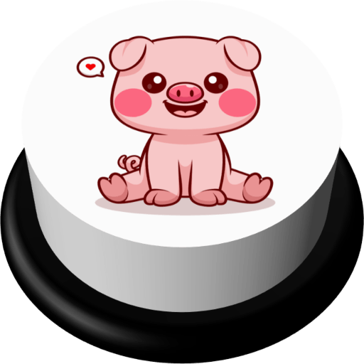 Botão do Oinc do Porco