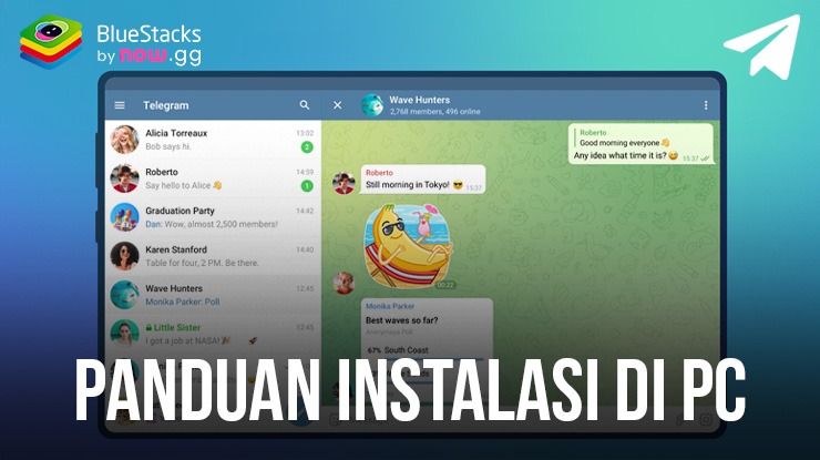 Cara Menginstal dan Menggunakan Telegram di PC dengan Bluestacks