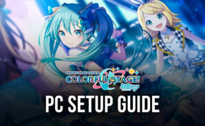 How to Install HATSUNE MIKU: COLORFUL STAGE! with BlueStacks
