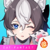 Cat Fantasy by Bonfire