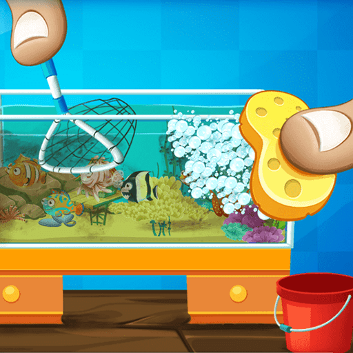 Juego de acuario de pecera