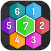 Merge Hexa - Number Puzzle