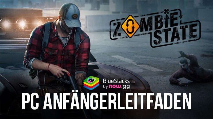 Wie man Zombie State: Schiess Spiel auf dem PC mit BlueStacks spielt