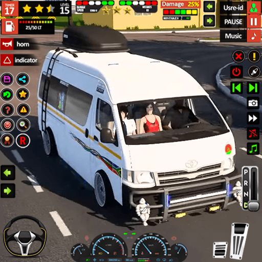 Real Passenger Bus Driver Game