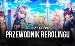 Reroling postaci w Blue Archive