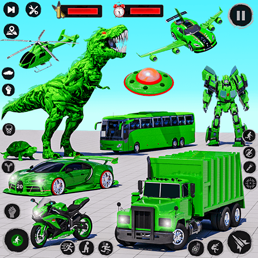 Robot Car Transformers Game