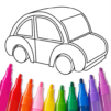 Car coloring games - Color car
