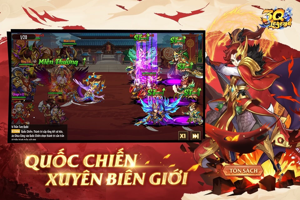 Cùng chơi 3Q Legend: Danh Tướng Truyền Kỳ trên PC với BlueStacks