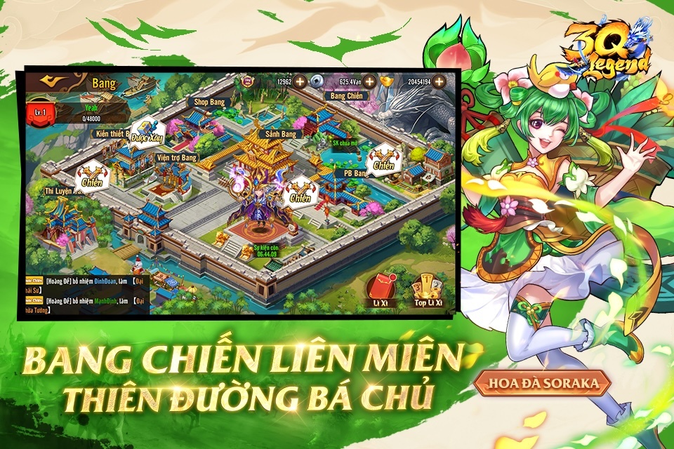 Cùng chơi 3Q Legend: Danh Tướng Truyền Kỳ trên PC với BlueStacks