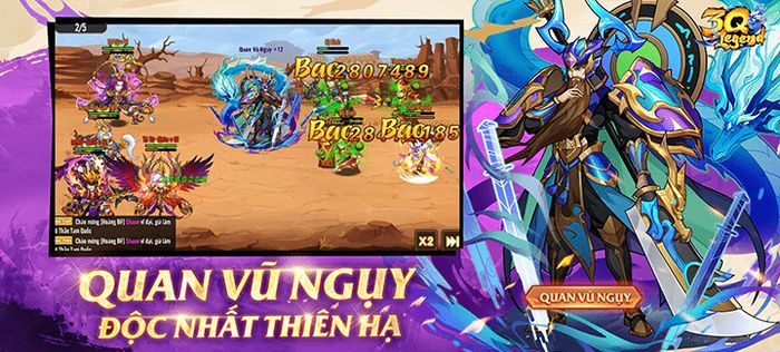 3Q Legend: Tựa game nhập vai thẻ bài đề tài Tam Quốc mới sẽ do Funtap phát hành