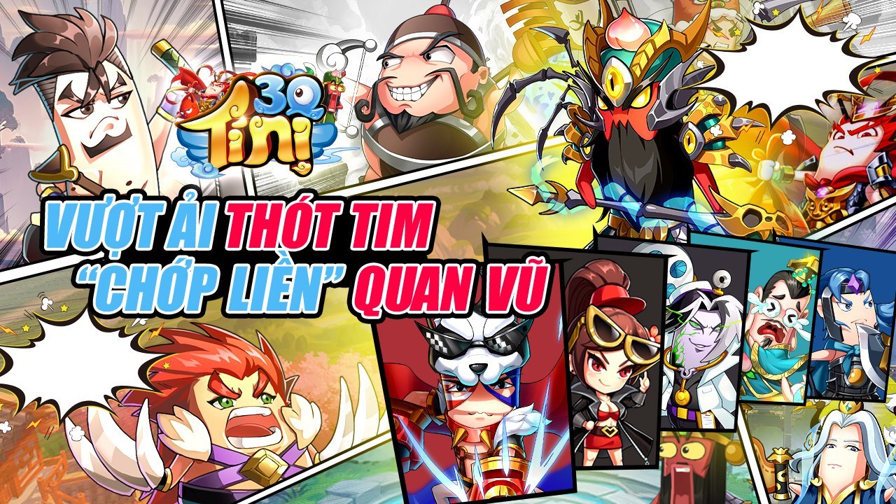 3Q Tí Nị: Game Tam Quốc tấu hề hài hước sẽ do SohaGame phát hành