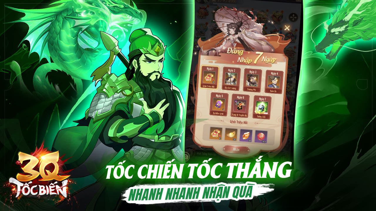 3Q Tốc Chiến: Game đấu tướng rảnh tay đồ họa anime sắp phát hành