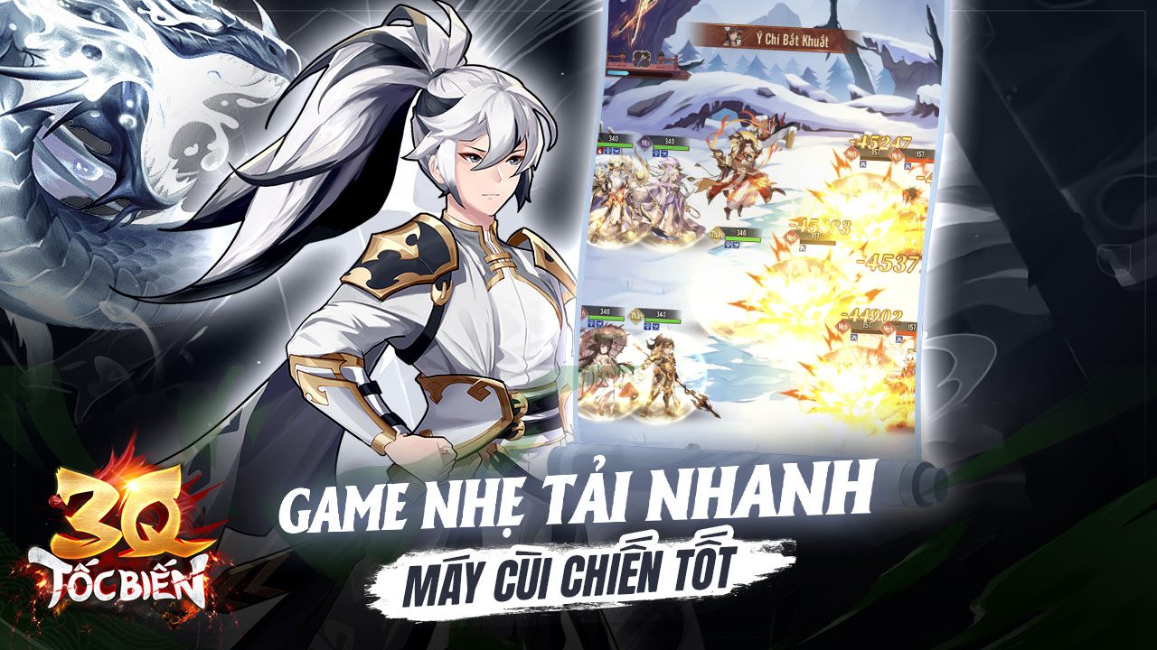 3Q Tốc Chiến: Game đấu tướng rảnh tay đồ họa anime sắp phát hành