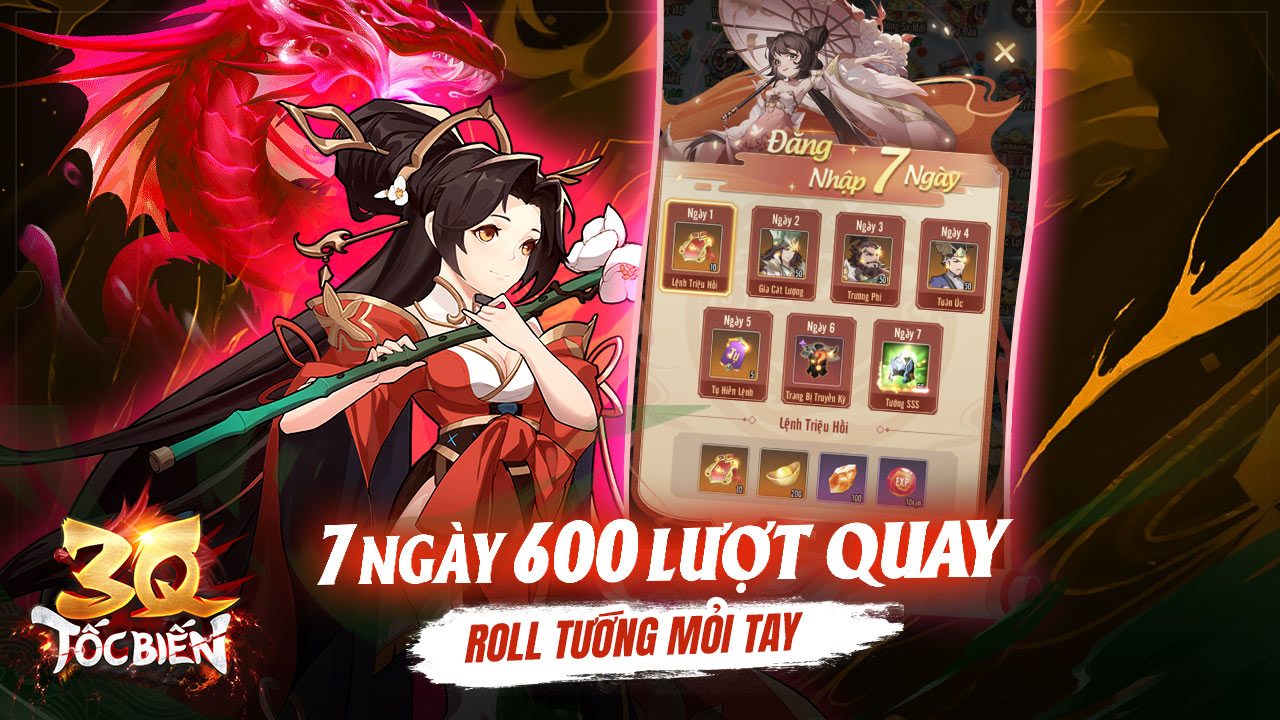 3Q Tốc Chiến: Game đấu tướng rảnh tay đồ họa anime sắp phát hành