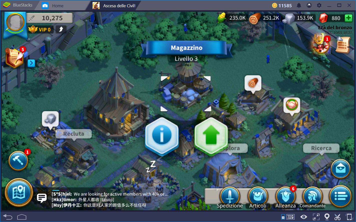 Rise of Kingdoms: Come muovere i primi passi