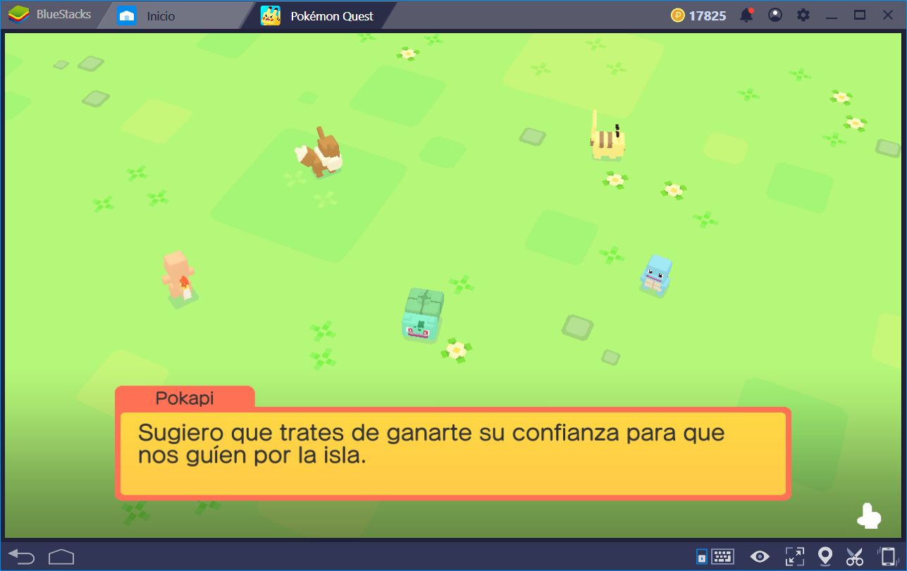 Empezando tu Aventura en Pokémon Quest