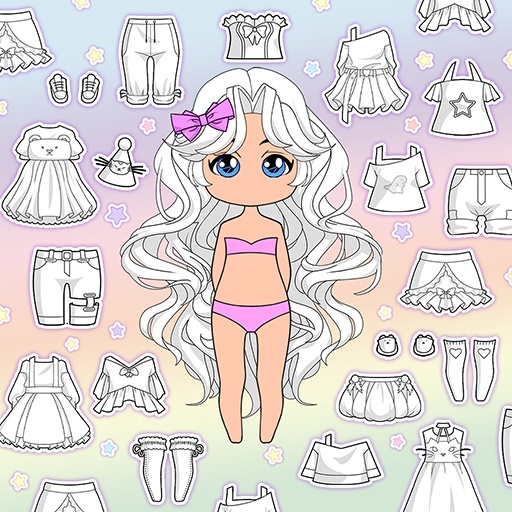 ちび人形 : 着せ替えゲーム・塗り絵 — アバター 作成