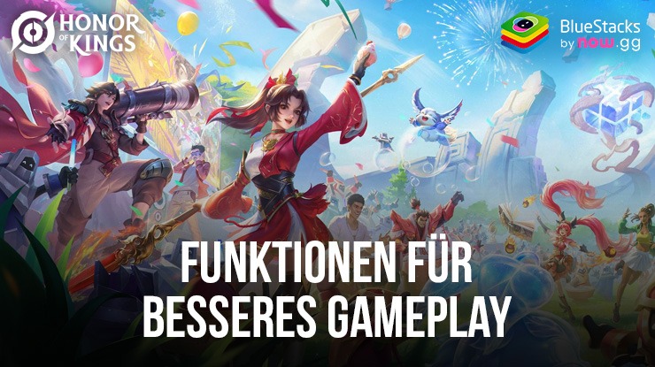 BlueStacks-Funktionen, mit denen du mehr Spiele in Honor of Kings gewinnst