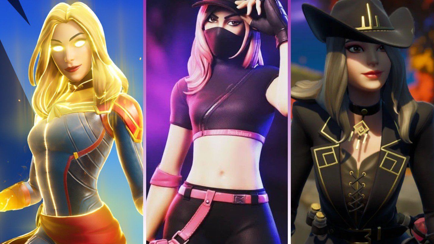 Lista de skins femininas mais legais do Fortnite