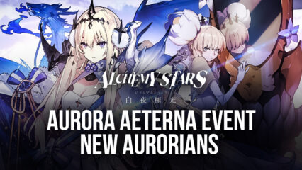 Alchemy Stars – Hedy, Hachi and Gin, and Cordy in Aurora Aeterna