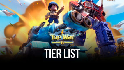 Tier List dos melhores Comandantes em Top War: Battle Game para jogadores Free to Play