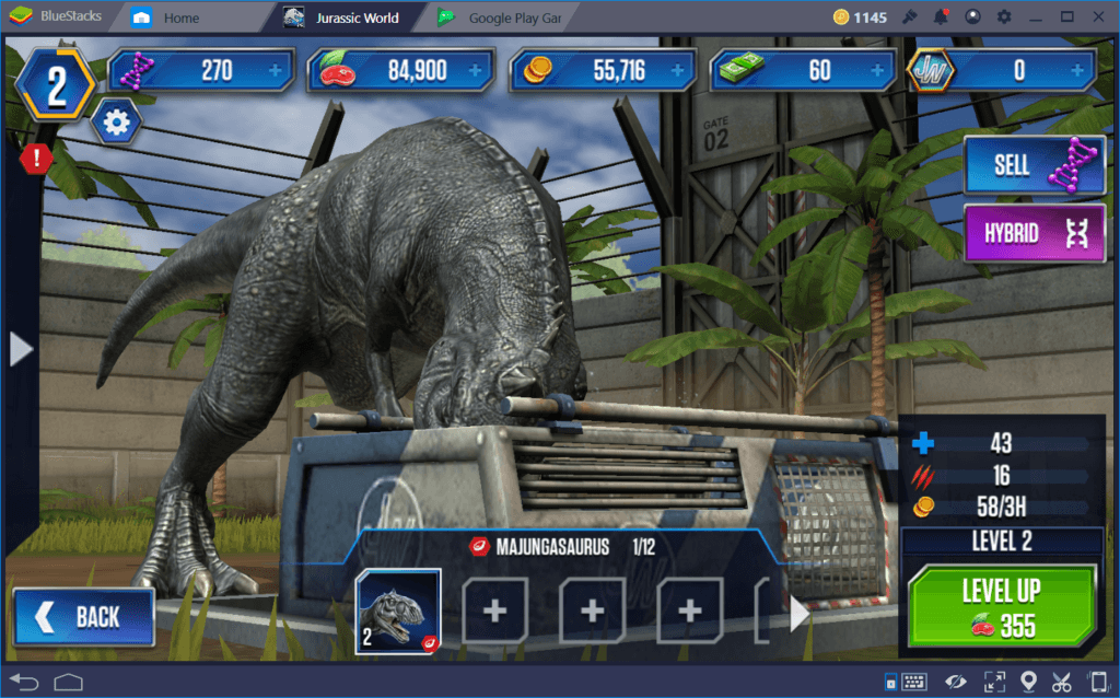 Getting Started in Jurassic World The Game BlueStacks