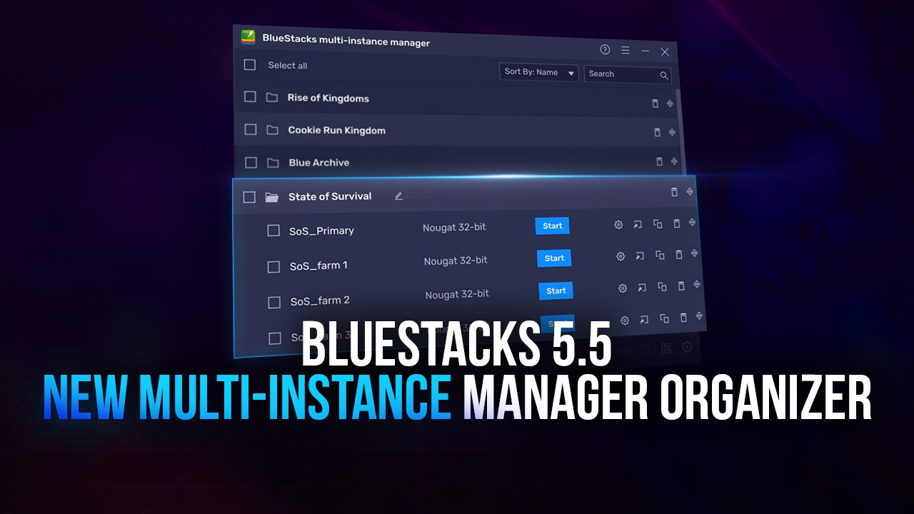 Multi-Instance Gaming with BlueStacks