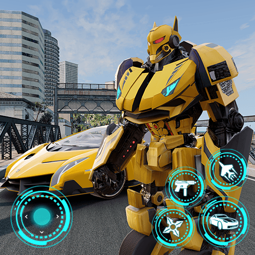 Robot War: Car Transform Game