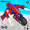 Light Bike Flying Stunts