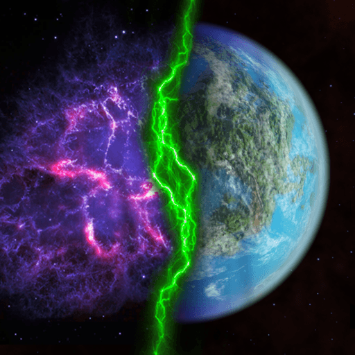 Galaxy Map – Stars and Planets