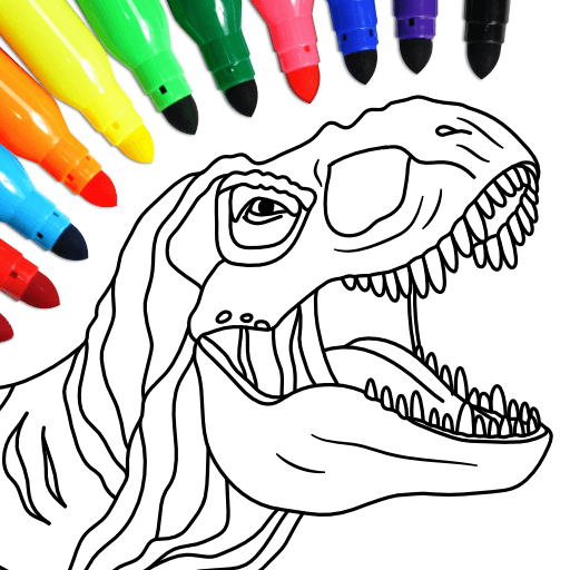 Dinosauri Gioco dei colori