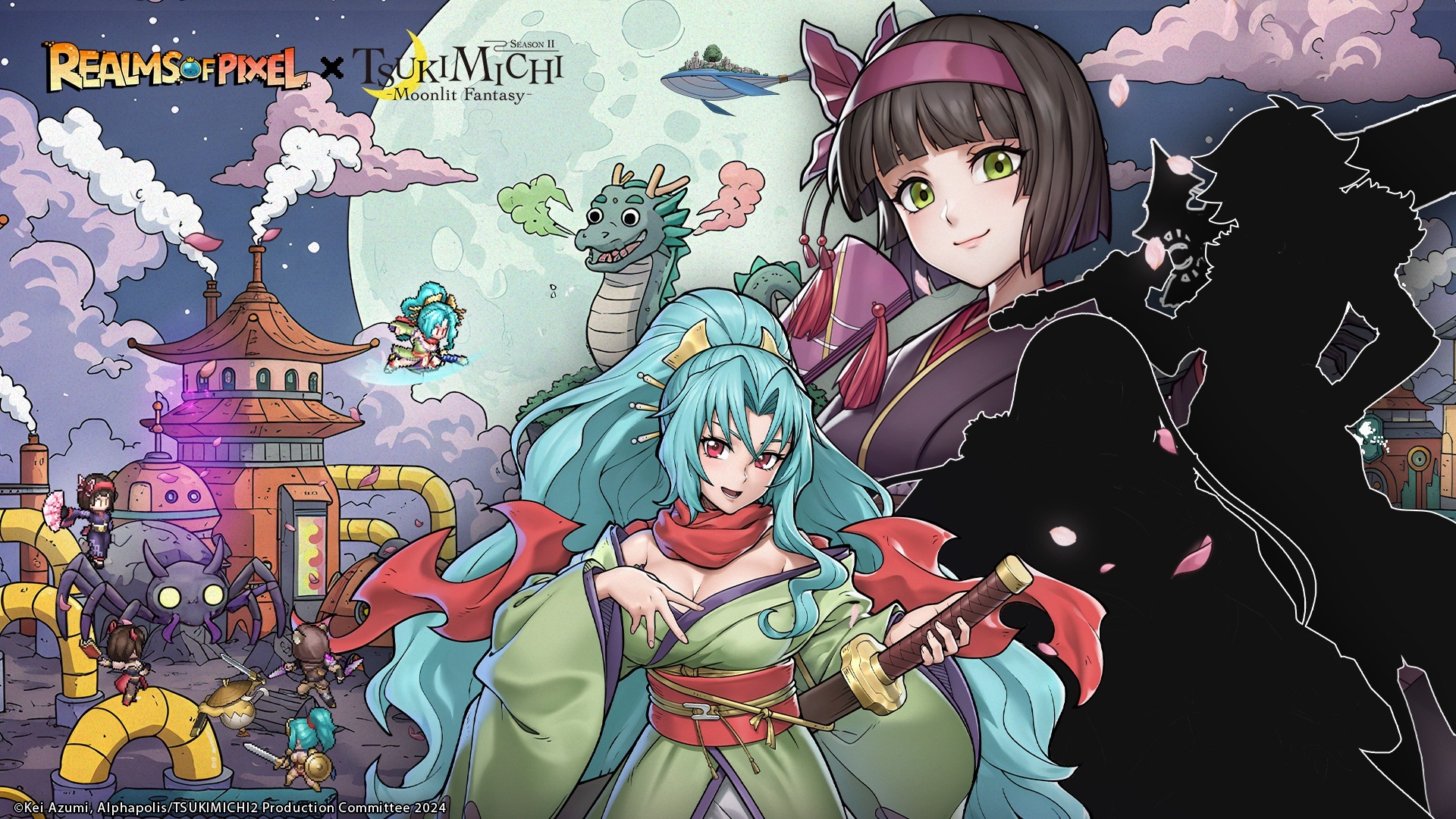 Présentation de l’Evènement de Collaboration Realms of Pixel × Tsukimichi (Saison II)