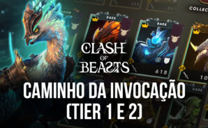 Trilha mais rápida para desbloquear as feras épicas do Tier 1 e 2 de Clash of Beasts: Tower Defense (f2p)