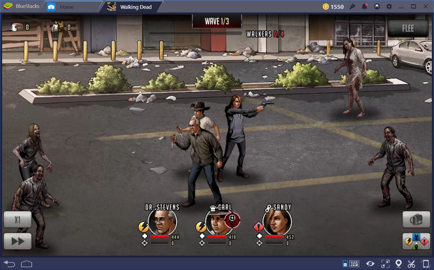 The Walking Dead: Road To Survival Research and Combat Guide