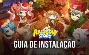 Como jogar Rainbow Story Global no seu PC com o BlueStacks