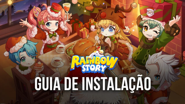 Como jogar Rainbow Story Global no seu PC com o BlueStacks