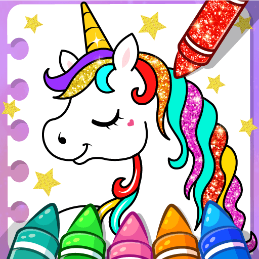 Buku Mewarnai Unicorn Anak