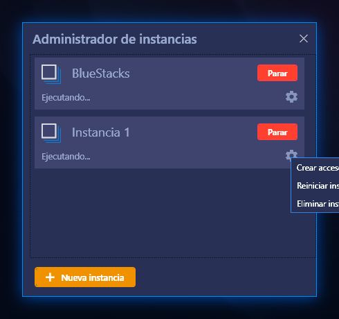 El Nuevo Administrador de Instancias de BlueStacks 4